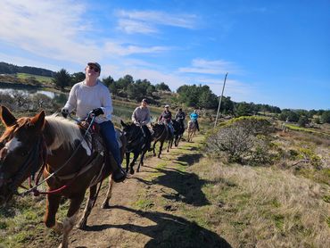 Trail Riding in Rancho Corral de Tierra, CA