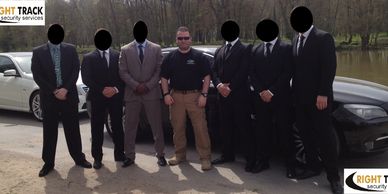 Ronan Mc Loughlin Training Bodyguards in France