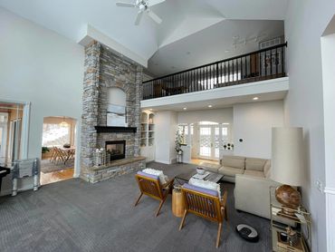 Interior painting by Full Spectrum Coatings in Traverse City, MI.