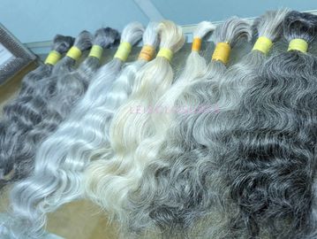 beautiful rare gray bulk indian hair