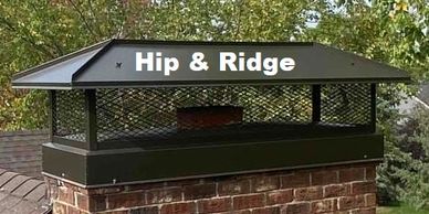 ChimGuard Hip & Ridge Roof Chimney Cap