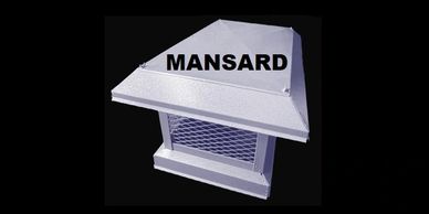 ChimGuard Mansard Roof Chimney Cap