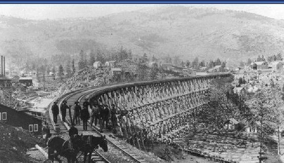 The old Marysville Trestle