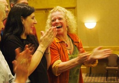 Kelmie with Donna Eden, 2010