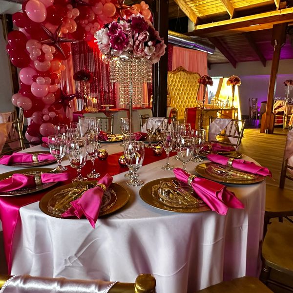 Pretty in pink Baby shower