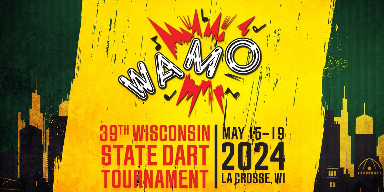 WAMO Wisconsin State Dart Tournament 2024 live streamed by USA Darts