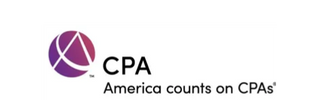 America counts on CPAs AICPA badge. Ideal for certified public accountants in New York City.