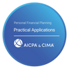 Personal Financial Planning badge. Ideal for Financial Planner in New York City.