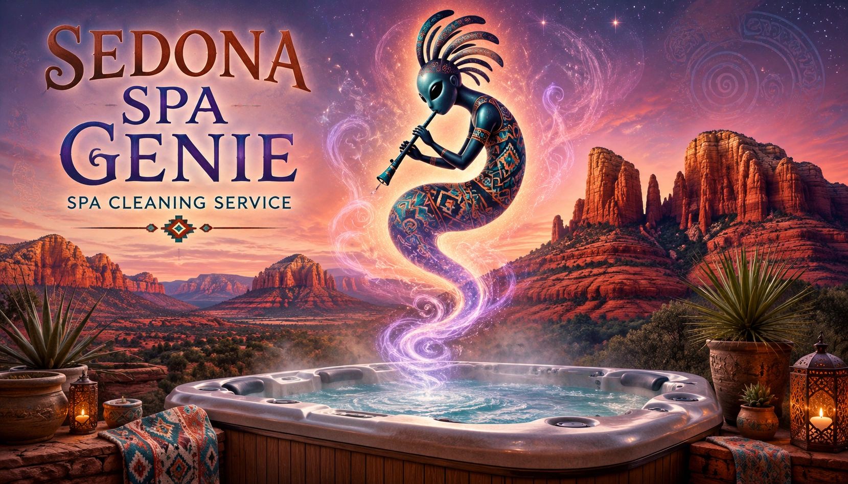 Sedona hot tub