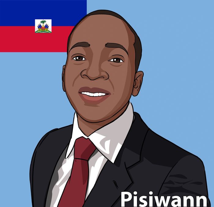The First Black Republic of the World is still on Pisiwann's heart, very grateful to his homeland!
