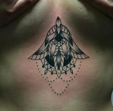 Bobby Bolen Tattoo Artist Charlotte NC Chest Tattoo