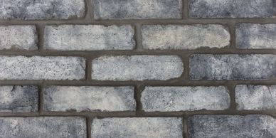 Canyon Gray used thin brick veneer