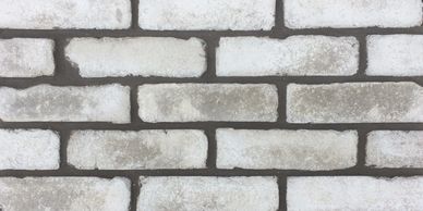 Platinum Gray used thin brick veneer