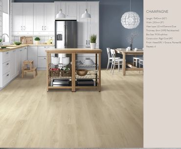 Lux Royal Oaks Champane 9 in