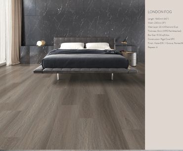 Lux Royal Oaks London fog 9 in