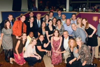 Gloria Kitchen at her 2010 fundraiser with family and friends who now run her foundation, continuing
