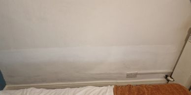 Mould removal, warm wall anti condensation paint