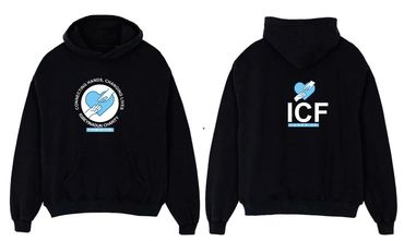 Custom embroidered hoodies/sweatshirts for our volunteers