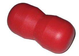 A red back roller used to relieve back pain