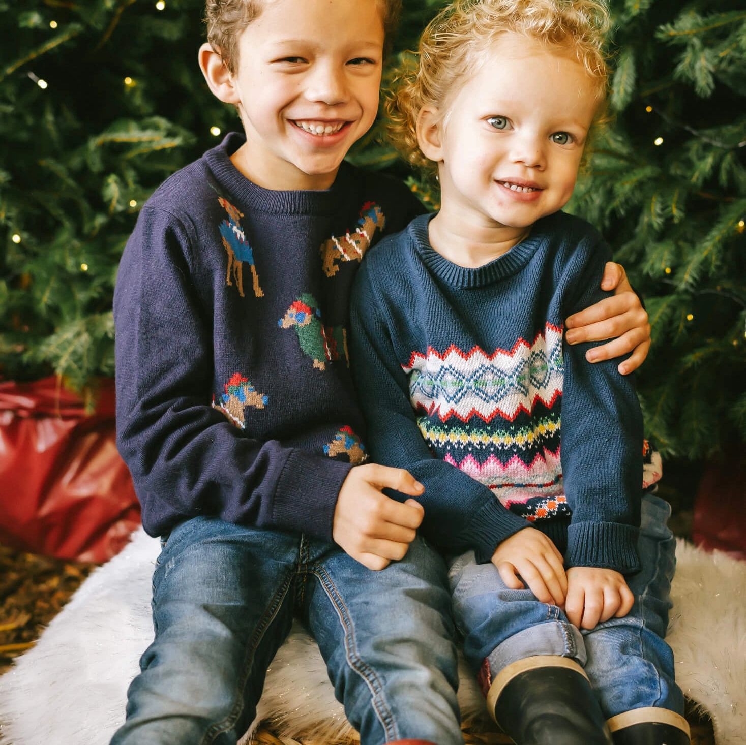 Festive Christmas photo shoot