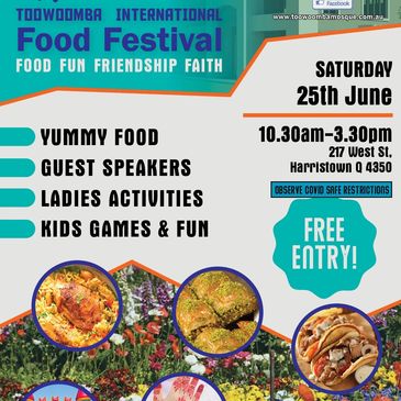 Come and taste the yummy food from cultures from across the world. Entry is free.