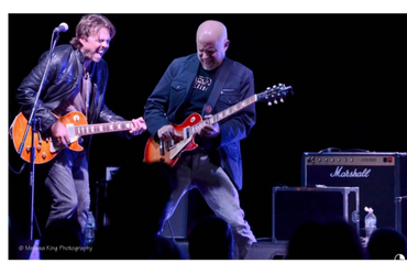Max Krauth (L) and Jay Graf (R) at Summerfield Amphitheater in St. Michael, MN.