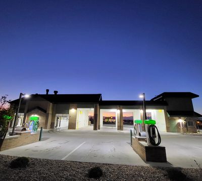 Well Lighted Car Wash Helps Assure Your Safety