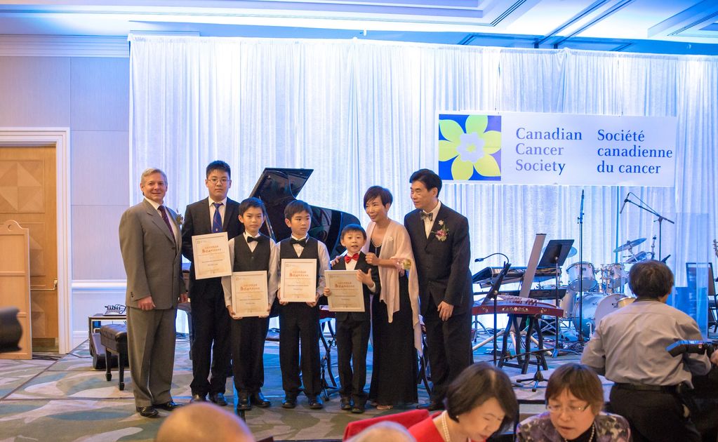 Charity Concert in Vancouver for Canadian Cancer Society in 2015