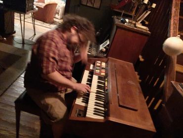Andrew on the Hammond.