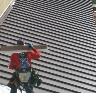 Standing Seam Roof, Snap-Lock Panels. Alliance Sheet Metal.