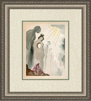 Salvador Dali, "The Second Terrace" Purgatory Canto 13 (The Divine Comedy)