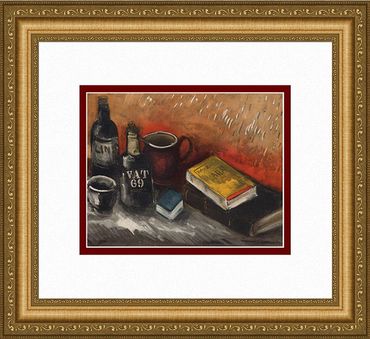 Maurice de Vlaminck, Nature Morte au Whisky