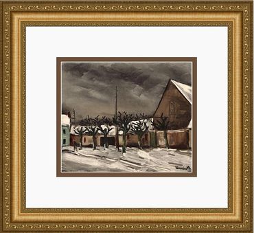 Maurice de Vlaminck, Les Tilleuls sous la Neige