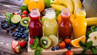 All these beautiful colors promote vitality, energy, and life. Wholesome, loving fruits, berries and