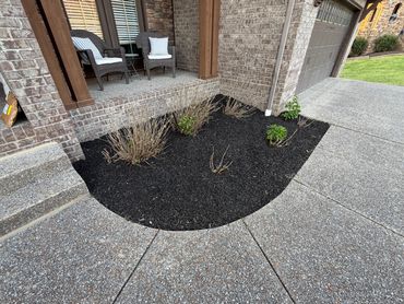 Mulch installation