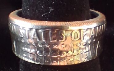 half dollar ring