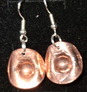 Cowboy hat Penny earrings