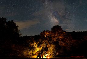 Camping at Woolum, Lower Buffalo National River