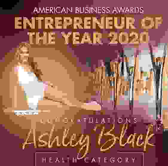FasciaBlaster Inventor Ashley Black Named Entrepreneur of the Year in 2020 American Business Awards®