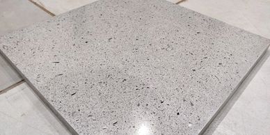 quartzcrete exposed aggregate terrazzo mosaic tiles concrete floor glass aggregate quartz aggregate