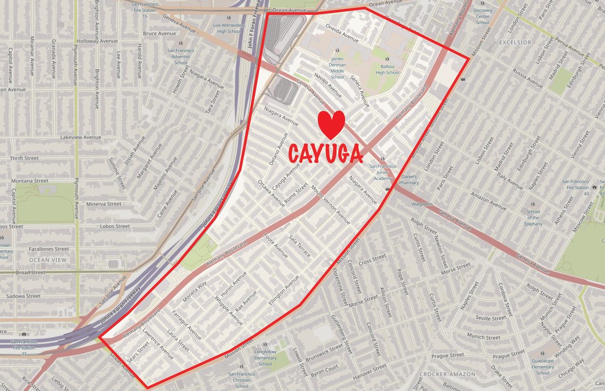 CNIA Boundaries Map