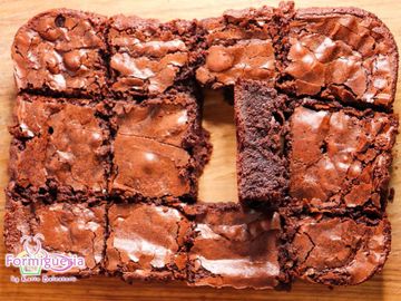 Formigueriadoces - brownie na bandeja