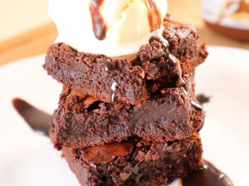 Formigueriadoces - brownie com sorvete