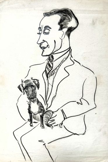 Eve Montgomery's 'housewife' cartoon of family members