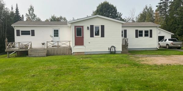 3 bed-1 bath with heated garage on 2.3 acres.