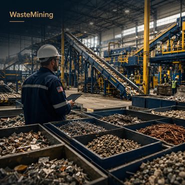 WasteMining Reclaimation Services
Recovery of value from waste.