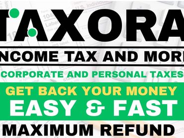 Taxora offers easy and fast income tax services for corporate and personal taxes.