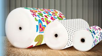 Baskılı Balonlu Ambalaj 100cm