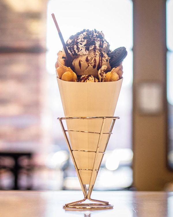 Bubble Waffle Cone