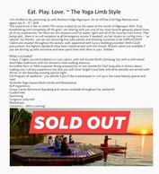 Eat. Play. Love. ~ The Yoga Limb Style
I am thrilled to be partnering up with Northern Edge Algonqui